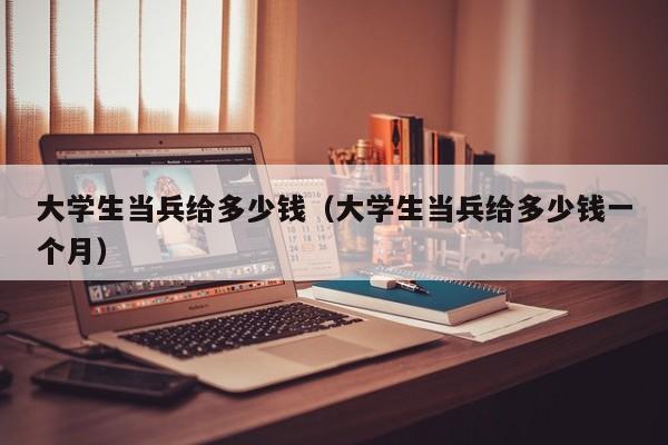 大学生当兵给多少钱（大学生当兵给多少钱一个月）