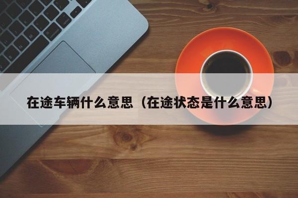 在途车辆什么意思（在途状态是什么意思）